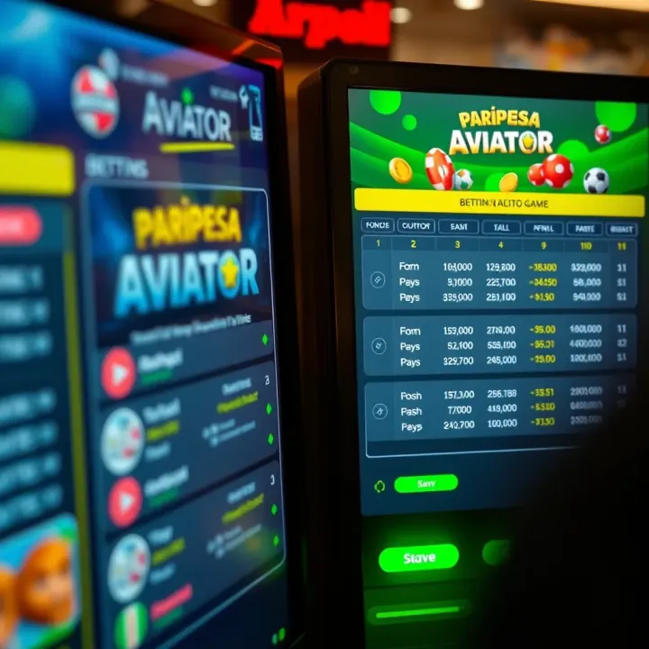 User interface of Paripesa Aviator showing betting options and game statistics