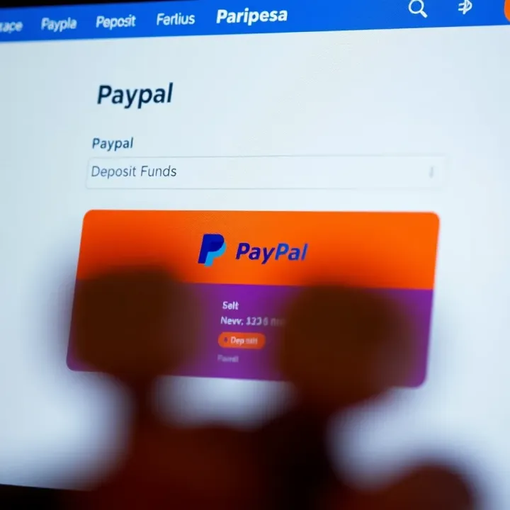 Screenshot of the Paripesa platform showing the deposit funds section with PayPal as the selected payment method