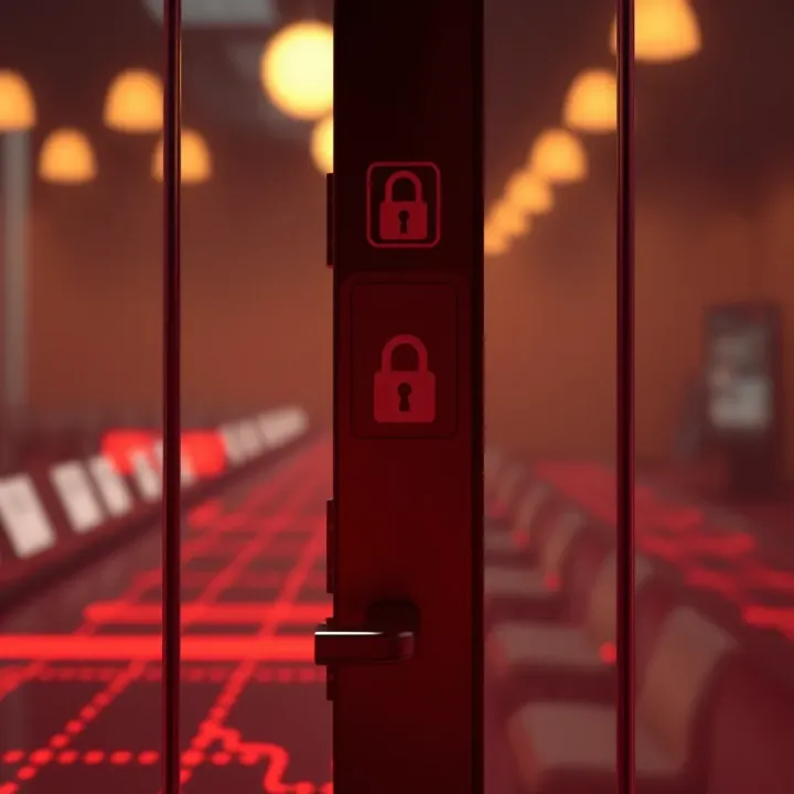 Secure account access with padlock icon representing safety measures on Paripesa platform