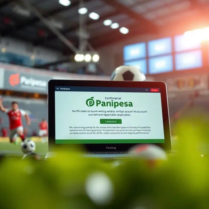 Notification on screen indicating successful verification completion on a betting platform