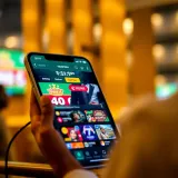 Safe and responsible online betting on a digital device showcasing Paripesa platform