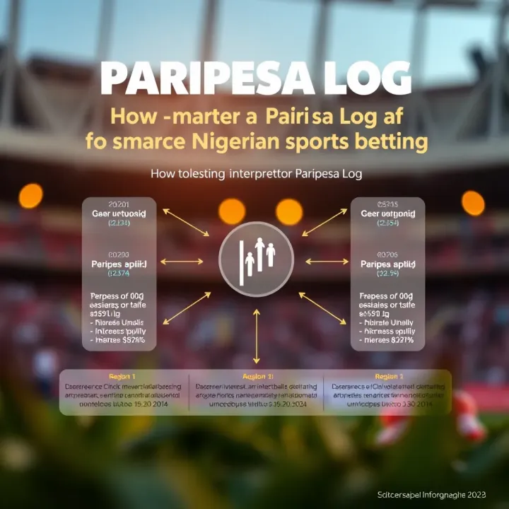 Diagram illustrating how to interpret Paripesa Log data to enhance betting decisions in Nigeria
