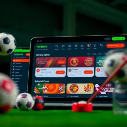 User interface showcasing various types of betting options on New Paripesa platform