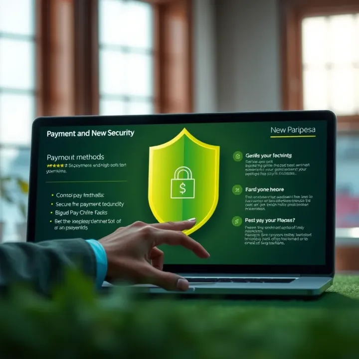 Secure payment methods and digital transactions for online betting on New Paripesa