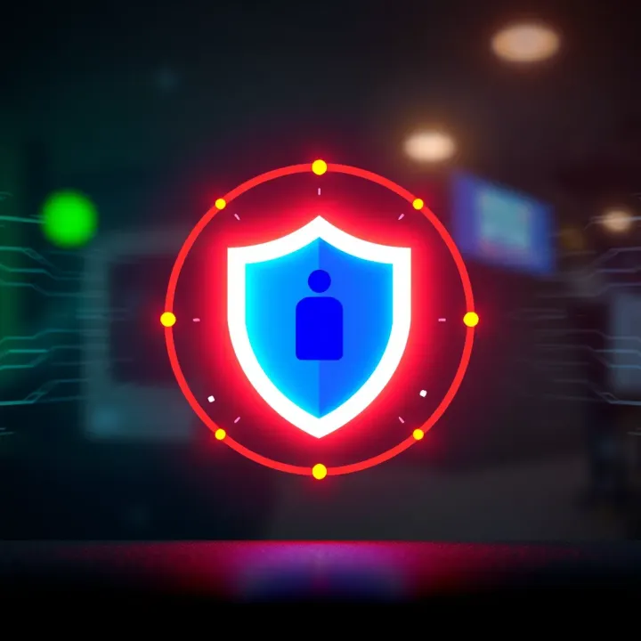Security shield symbol representing app safety and user protection