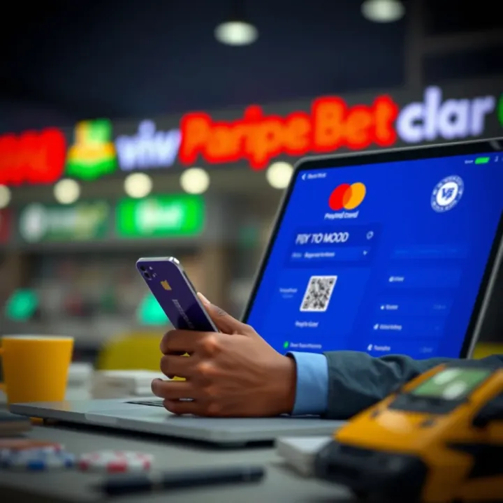 Illustration of secure online payment methods available on Paripesa Bet.com for Nigerian bettors