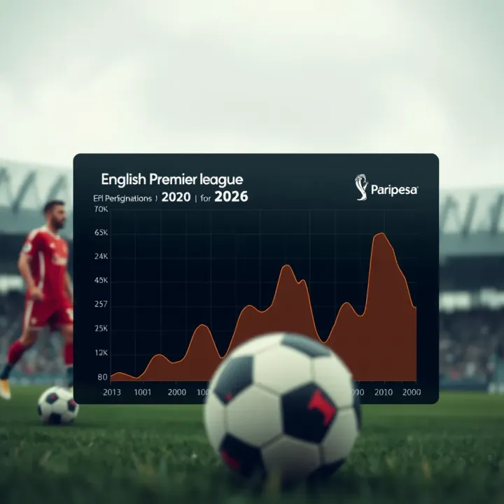 Graph depicting English Premier League performance trends relevant for Nigerian bettors