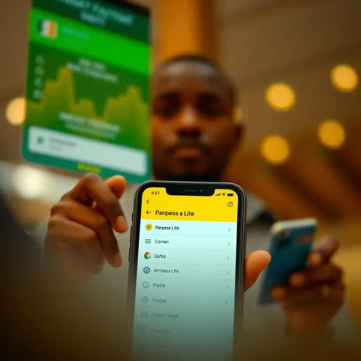 Secure payment methods available in Paripesa Lite app for Nigerian bettors