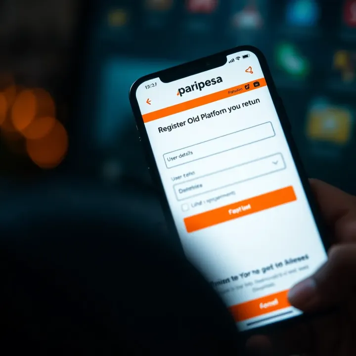 How to Register and Log In to Paripesa Old Mobile