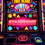 Paripesa Starburst slot game interface displaying vibrant gems and paylines
