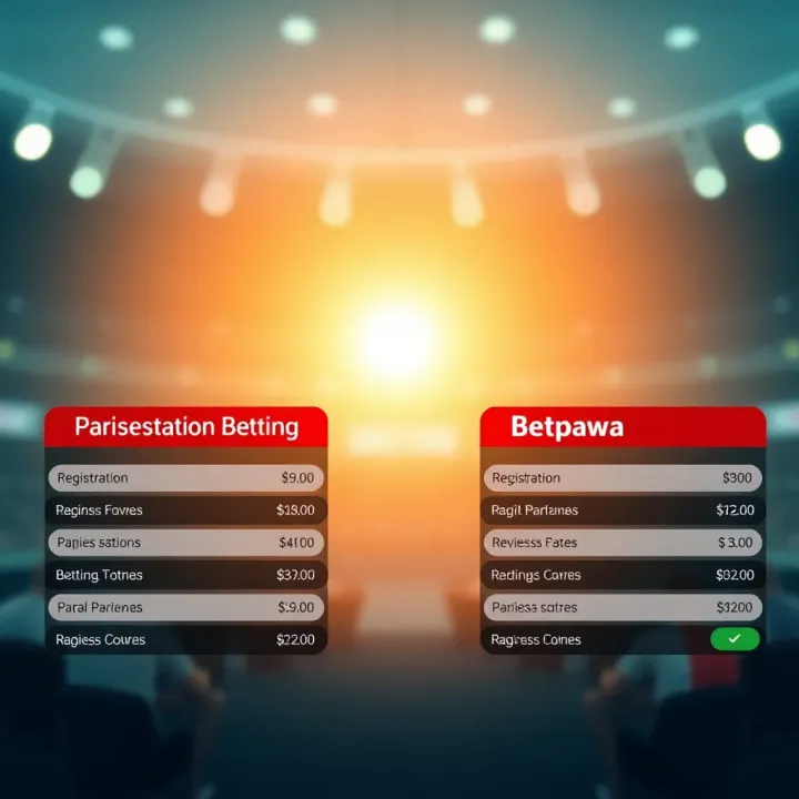 Comparison of registration and betting options on Paripesa and Betpawa platforms